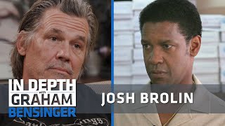 Josh Brolin Thought I might have to fight Denzel Washington [upl. by Aitekram268]