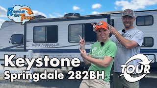 Keystone Springdale 282BH COMPLETE TOUR Youll WANT to See THIS [upl. by Ahsial413]