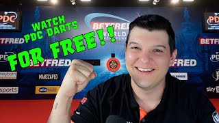 HOW TO WATCH PDC DARTS FOR FREE [upl. by Minda]