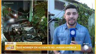 DOIS MORREM EM ACIDENTE NO JARDIM AMÉRICA [upl. by Fihsak]