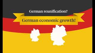 Germany Economic Growth Since Reunification [upl. by Araec323]