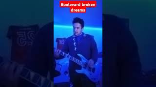 Green day boulevard broken dreams guitarcover shorts foryou youtubeshorts fypシ゚ [upl. by Hullda]