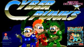 Micro Découverte  Cyberpunks de Mutation Software sur Amiga [upl. by Niple]