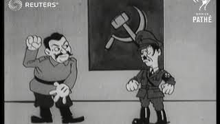 Hitler and Stalin cartoon 1939 [upl. by Anwahsar]