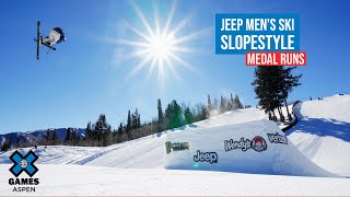 Jeep Men’s Ski Slopestyle MEDAL RUNS  X Games Aspen 2022 [upl. by Eenehs]