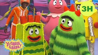 Best of Yo Gabba Gabba  3 Hour Compilation  Shows for Kids  WildBrain Zigzag [upl. by Lillywhite]