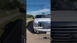 Insane Pickup Driver Tries To Flee After An Accident 😨 [upl. by Airamalegna]