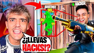 TROLLEO A AGUSTIN51 USANDO HACKS EN FORTNITE [upl. by Schatz]