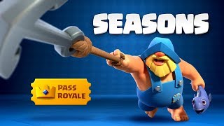 Clash Royale Introducing Pass Royale amp Seasons 👑 [upl. by Polly6]