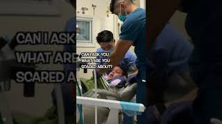 Scared 7 year old reacting to needle how to ease Pediatric Dentist [upl. by Ssitruc666]