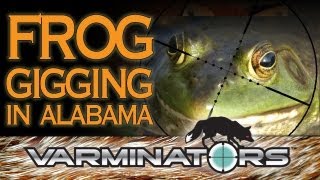 EXTREME Pest Control  Frog Gigging in Alabama [upl. by Serg]