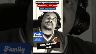 NY Giants Fan Reaction Epic Loss to Cowboys WanDale Robinsons Drop amp his Oscar Nomination Shorts [upl. by Amadeo]