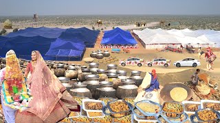 Huge Wedding in Village  Cooking for 15000 People  Village Wedding Food Shadi Ka Khana Katwa gosht [upl. by Notlem943]