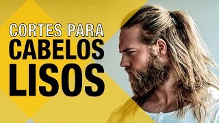 Cortes para cabelos lisos masculinos [upl. by Alva]