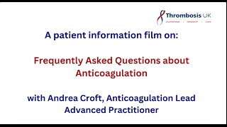 Frequently asked questions about anticoagulation [upl. by Heyward746]