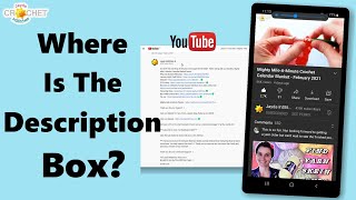 How To Find The Description Box On A YouTube Video 2021 [upl. by Fowle]