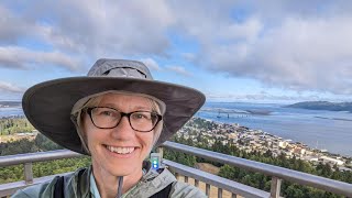 Astoria Column and the Wreck of the Peter Iredale [upl. by Anavahs]