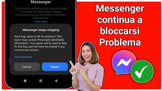 Come risolvere il problema dellapp Messenger che continua a bloccarsi [upl. by Adaynek82]