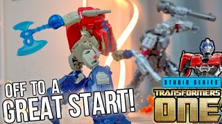 quotWE STANDAS ONEquot  Studio Series 112 TRANSFORMERS ONE Optimus Prime Teletraan Unboxings 101 [upl. by Stclair]