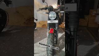 👍Royal Enfield Guerrilla Black edition shortsfeed shorts royalenfield guerrilla450 [upl. by Sabella]