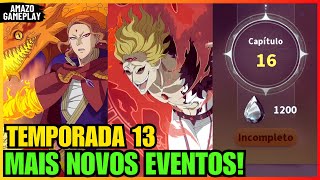 TEMPORADA 13 MAIS NOVOS EVENTOS  Black Clover Mobile [upl. by Ecirtel149]