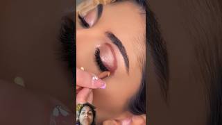 Easy eye makeup tutorial ♥️ eyemakeup makeuptutorial eyeshadow eyeliner shortsfeed shorts [upl. by Sidwel]