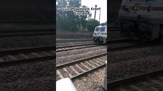 Sampark Kranti ko overtake Kiya Delhi EMU localTrain Ne ❤️indianrailway shortvideo youtubeshorts [upl. by Atnauqahs658]