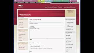 Drupal Tutorial CSS Injector Module Drupal [upl. by Shu1]