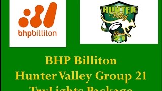 BHP Billiton Group 21 2017 Reserve Grade Round 4 Muswellbrook v Denman Trylights Package [upl. by Nuajed91]