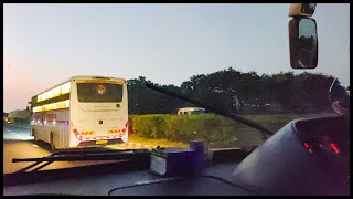 Vadodara To Ahmedabad Express Highway Bus Journey Part 2 [upl. by Lew]