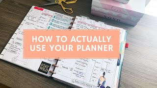 How To Actually Use Your Planner [upl. by Lissner]