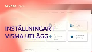 Inställningar i Visma Utlägg [upl. by Adiesirb]