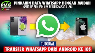 Tutorial transfer WhatsApp dari Android ke iOS  dengan aplikasi drfone [upl. by Briney297]