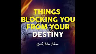 Things Blocking you from your destiny by Apostle Joshua Selman [upl. by Harley]