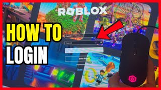 Roblox PC How to Login to Roblox Account Tutorial Easy Guide [upl. by Whiteley]