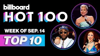 Billboard Hot 100 Top 10 Countdown For September 14 2024  Billboard News [upl. by Odlopoel]