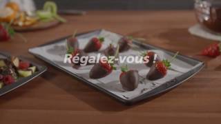 Comment faire des fraises trempées dans le chocolat [upl. by Nalac]