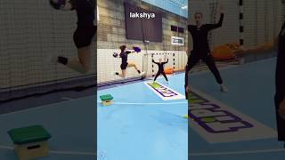 video for wing player youtubeshorts shorts handball respectshorts [upl. by Otto]