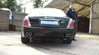 Maserati Quattroporte Tubi Exhaust by Scuderia11 [upl. by Jurkoic]