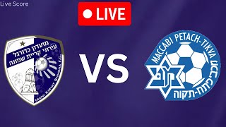 Maccabi Petah Tikva FC vs Hapoel Kiryat Shmona Live Football Score  Israel Premier League [upl. by Ann-Marie]