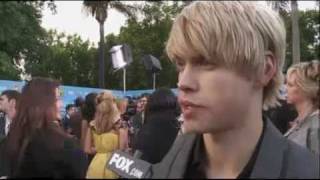 Glee Season 2 Premiere Party  Chord Overstreet [upl. by Carmela71]