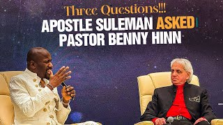 3 questions Apostle Suleman Asked Pastor Benny Hinn the last one will shock you [upl. by Eillat808]