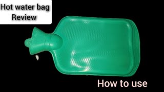 How to use hot water bag hot water bag review ಹಾಟ್ ವಾಟರ್ ಬ್ಯಾಗ್ best remedy for cramps amp pain [upl. by Pardoes]