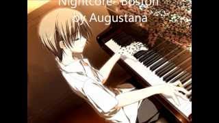 Nightcore Boston by Augustana [upl. by Alessandra839]