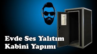 Evde Ses Yalıtım odası  Kabini Yapımı [upl. by Esther]