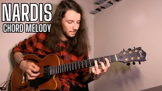 Nardis  Miles Davis Solo Jazz Guitar Chord Melody [upl. by Adieren]