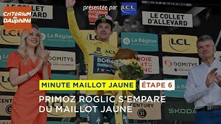 Critérium du Dauphiné 2024  Stage 6  Minute Maillot Jaune amp Bleu LCL [upl. by Vachell]