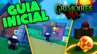 Guia Inicial Update 1 Grimoires Era Local dos Grimorios  Farm de Money  Storages  Vassoura [upl. by Aiasi]