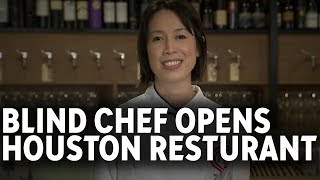 MasterChef winner known as The Blind Cook opens first restaurant in Houston [upl. by Ahsekin]