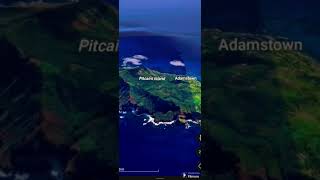 Adamstown  Pitcairn Island earth [upl. by Hoj466]